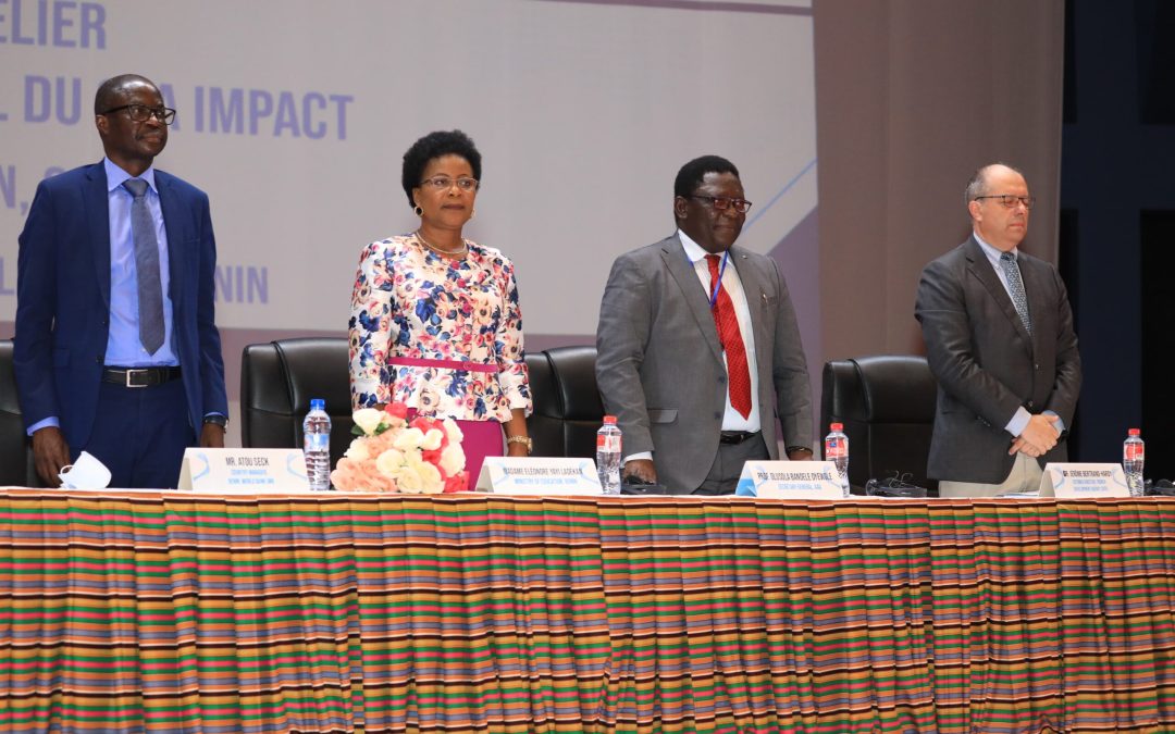 7th ACE Impact Regional Workshop officially opened by the Minister of Higher Education & Scientific Research for Benin