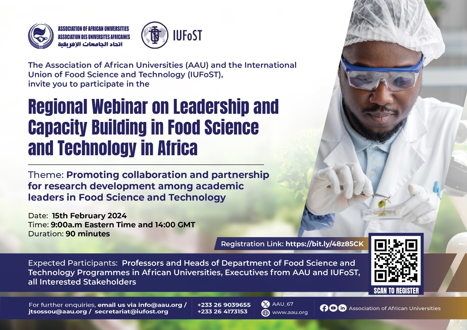 AAU IUFoST Webinar