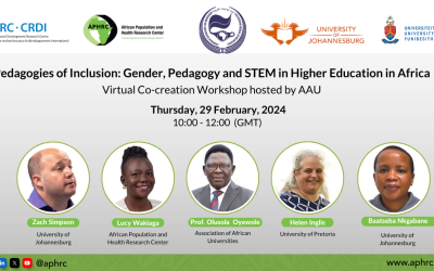 Invitation To A Virtual Stakeholder Co-Creation Workshop On Gender And Stem In Higher Education